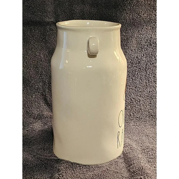 Rae Dunn OVER THE RAINBOW Ceramic Milk Jug Vase Artesian Collection by Magenta - Picture 6 of 9